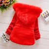 Winter Fashion Coat Toddler Baby Girls Boys Floral Thick Long Sleeve Warm Jacket Hooded Windproof