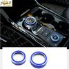 For Ford Explorer   2pcs Blue Interior Gear Shift Panel Knob Cover New
