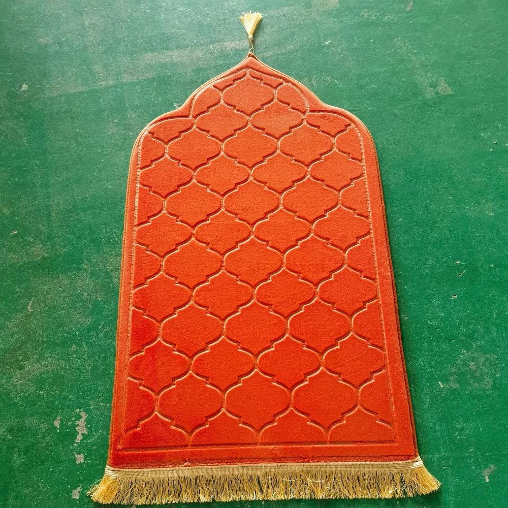 Non-slip Prayer Mat Irregular Floor Carpets Portable Prayer Rug