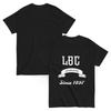 Унисекс футболка LBC, California Love, футболка Long Beach, футболка с принтом на заказ LBC