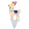 New Realistic Christmas Light-Up Ornaments Acrylic Creative Yard Sculpture Light With Light Christmas Dog Light String