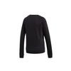 (WMNS) adidas originals Logo Sports Sweatshirt Black Women's DV2612