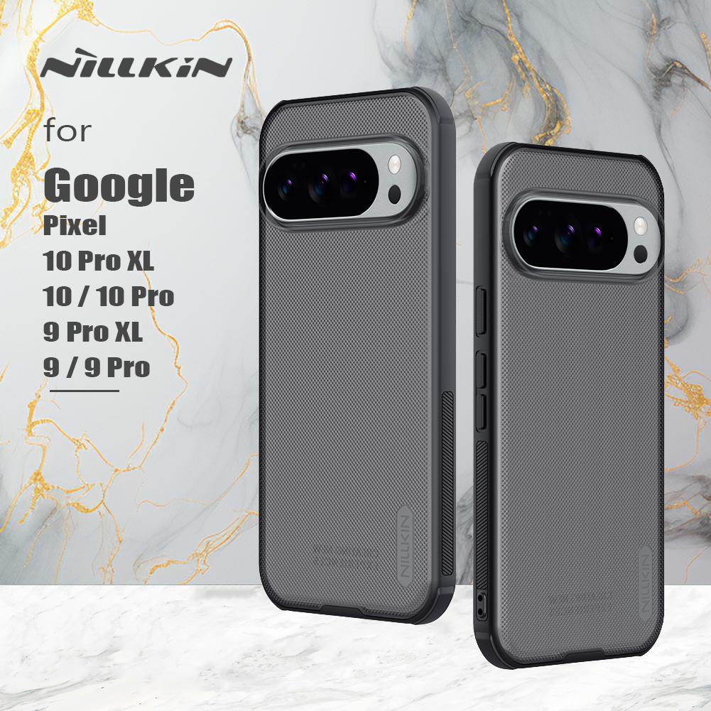Nillkin Для Google Pixel 10 Pro XL/10 Pro/10/9 Pro XL/9 Pro/ 9 Чехол Super Frosted Shield Pro Жесткая задняя крышка из ПК Защитные чехлы