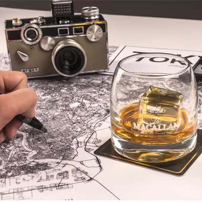 Стеклянный бокал для эксклюзивного односолодового виски Macallan, хрустальный стакан для вина, рюмка-снифтер для водки, коньяка, бренди, дегустационная чашка для собраний