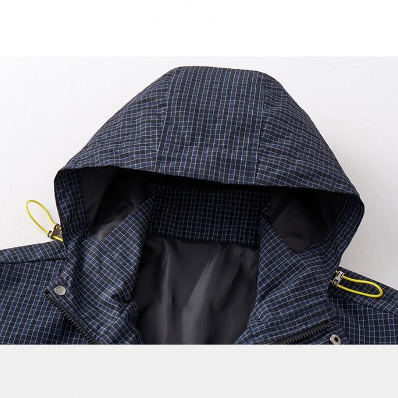 Весенняя мужская однослойная куртка для занятий спортом на открытом воздухе с вышивкой, ветрозащитная водонепроницаемая дышащая одежда для альпинизма, пальто для пар