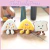 Toast Plush Bread Character Stuffed Doll Keychain For Bookbags Collectors And