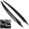 2PCS Artudatech Front Headlight Eyelid Eyebrow Cover Trim Black  For VW For Golf 7 For M K 7 For GTI Accessories