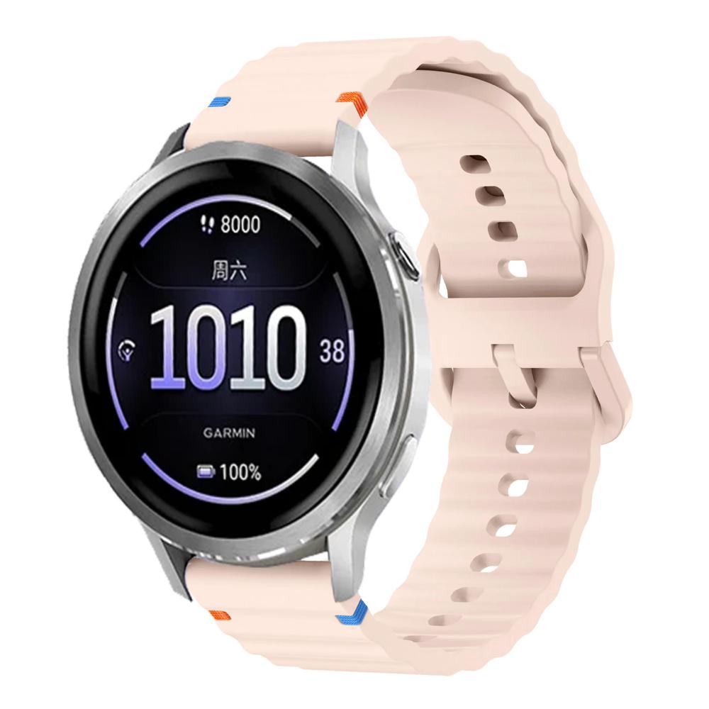 Silicone Band for Garmin Venu SQ 2 2s 3s 3 4 45mm 41mm Bracelet for Garmin Forerunner 170 570 970 965 955 265 255 265s 255s 55 165 Active 6 5