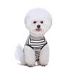 Одежда в полоску для домашних животных, тонкая VIP-биби-мишка, плюшевая собака, полный комплект, одежда на четыре ноги