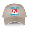 Новое поступление, модные многоцветные бейсболки унисекс, SAVE A LIFE LEARN CPR, женская кепка в стиле хип-хоп, повседневная кепка для подростков на открытом воздухе