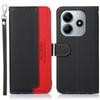 For Xiaomi Redmi Note 14 4G (163.25x76.55x8.16mm) Case RFID Blocking Wallet PU Leather Phone Cover