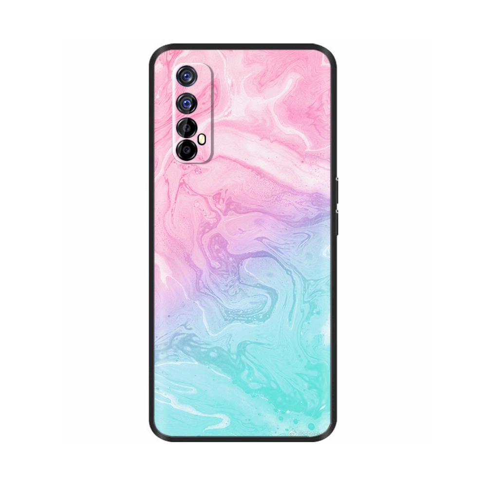 Чехол для OPPO Realme 7 realme7 RMX2155 7Pro Стильный Расписной Чехол Чехлы для Телефона Для OPPO Realme 7 Pro Fundas Coque Бампер