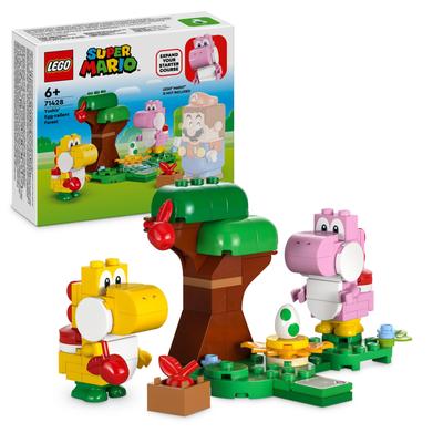LEGO Super Mario in the Forest Yoshi and Egg Toy Gift Birthday Block Educational Christmas Children 6 Years Mario Goods Game 71428