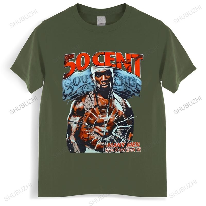 NEW 50 Cent Get Rich Or Die Tryin Unisex TShirt Unisexs new fashion tshirt Unisex crew neck tees drop shipping