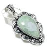 Aquamarine Handmade 925 Sterling Silver Jewelry Pendant 2.21" G1b51