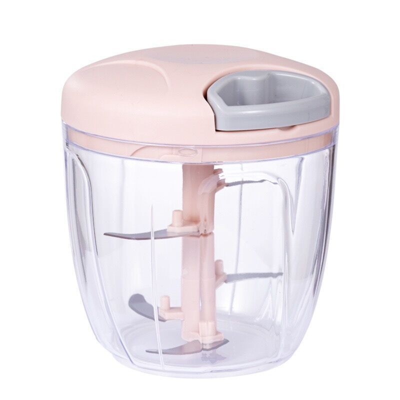500/900ML Garlic Chopper Meat Grinder Manual Rotate Vegetable Slicer Fruit Kitchen Garlic Tool Kitchen Gadget Blenders