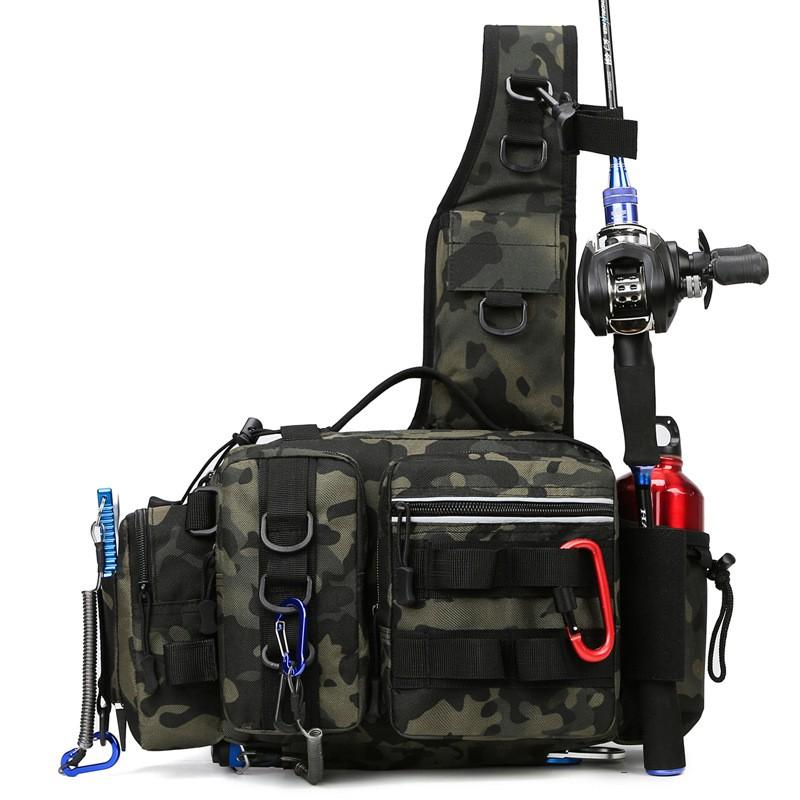 Tool Bags Fishing Tackle Storage Bag Multifunctional Outdoor Portable Wear-resistant Nylon Tool Organizer
