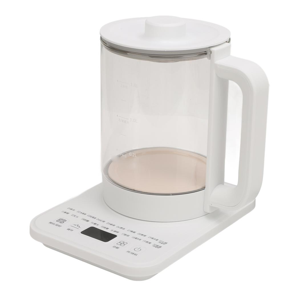 Hot Tea Maker 800W Automatic Electric Glass Kettle with Tea Infuser for Your Favorite Tea Coffee