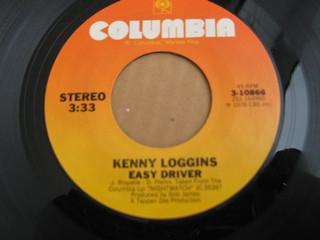 7-дюймовая пластинка КЕННИ ЛОГГИНС - Easy Driver 310866 Columbia 1978 США Рок Б/У