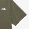The North Face Футболка унисекс льняная коричневая NT7UQ49D