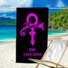 proof beach towel with a Purple Rain3 pattern - soft,absorbent,quick-drying,machine washable - perfect for swimming,camping,bathing