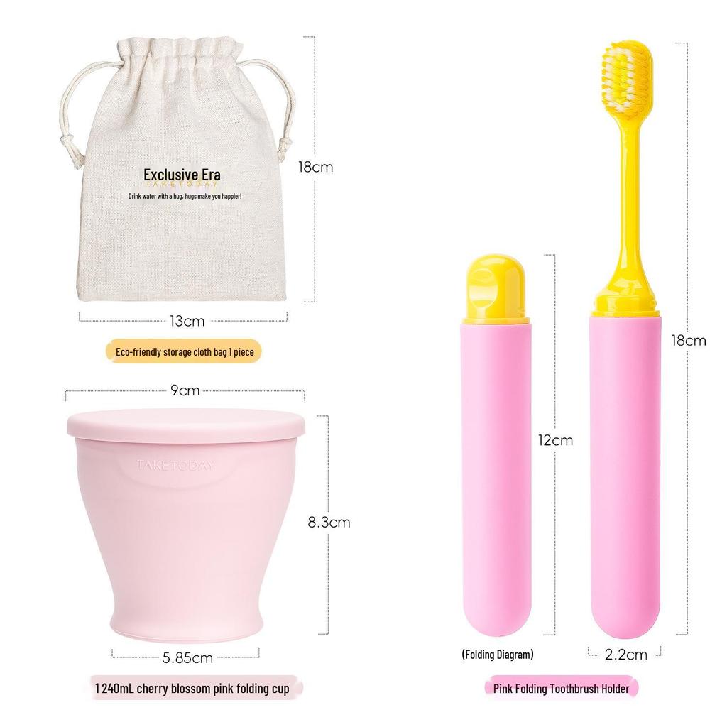 Эксклюзивная портативная силиконовая складная дорожная кружка Era