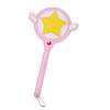 Kawaii Cardcaptor Sakura Magic Wand Toy Card Case Bus Card Holder Cerberus Princess Pink Cute Star Rod Anime Toy