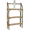 Shelf - DKD HOME DECOR - Bamboo Rattan - 62 X 15 X 107 Cm - 3 Shelves - Contemporary Design