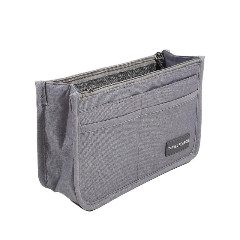 Модный дорожный тоут-органайзер с ручками, большой вместимости, подкладка для сумки, многофункциональная косметичка