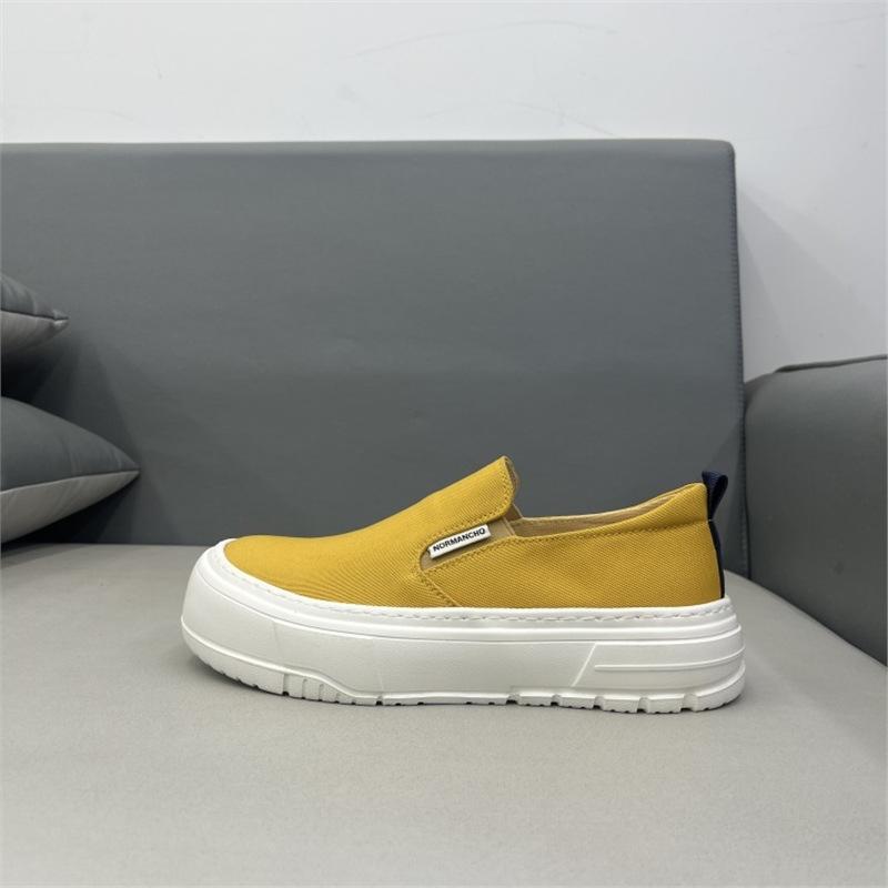 Summer new lazy solid color thick bottom mesh breathable leisure tide board xs