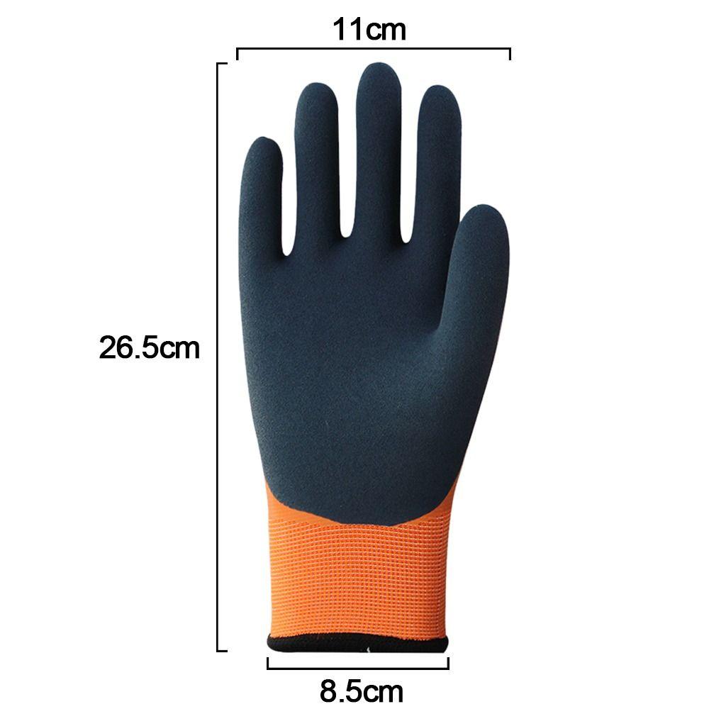 Waterproof Winter Work Gloves Cold Resistant Gardening Gloves Low Temperature Fishing Gloves