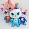 Super Kitties Team Anime Plush Toys Crystal Super Soft Plush Toy Doll Blue Kitten Green Kitten Yellow Kitten Doll Kids Toys