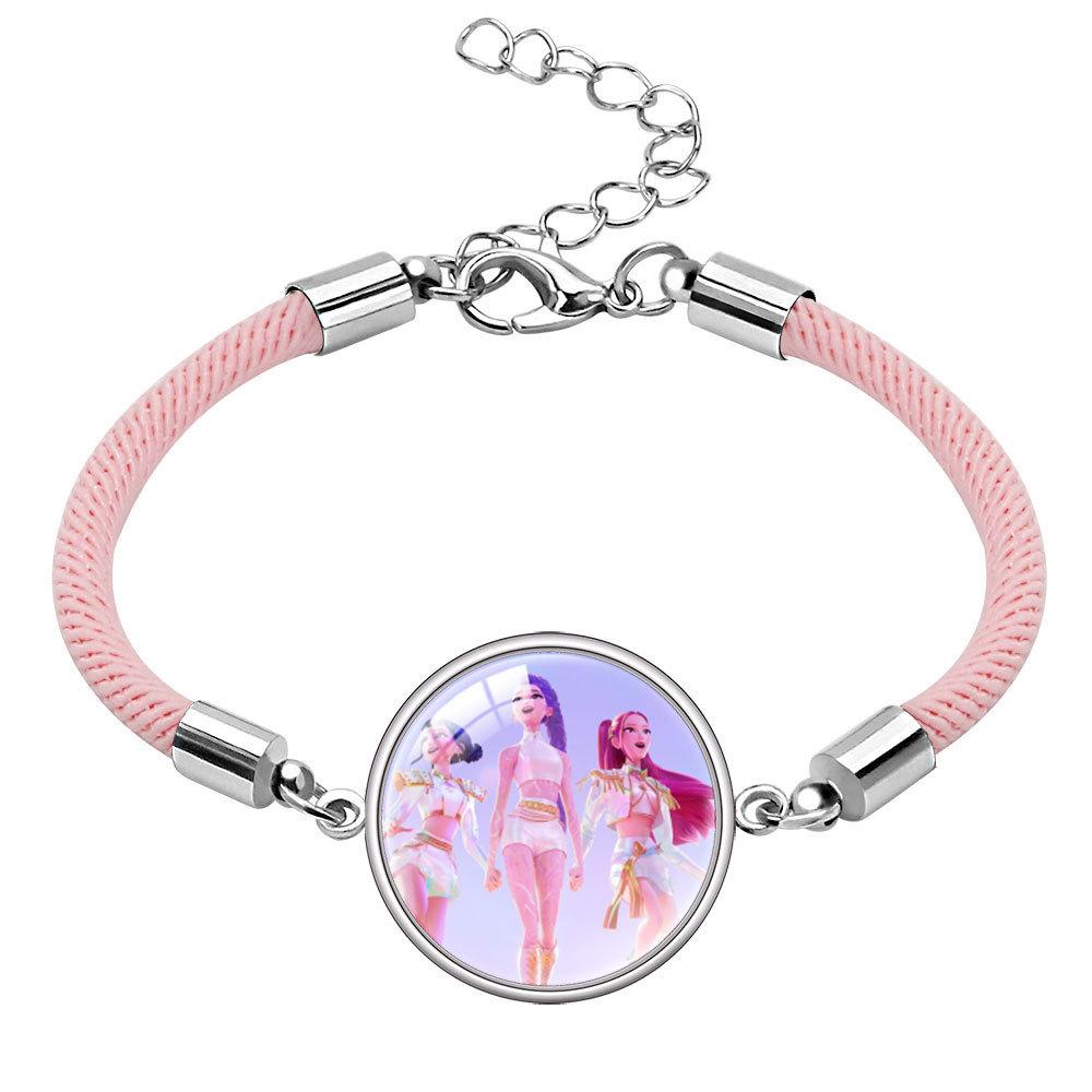 Руми Зои Мира Драгоценный Браслет Мультяшный Многоцветный Веревочный Ручной Ювелирный