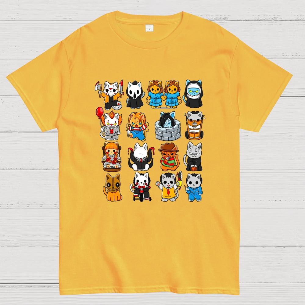 The Horror Kittens Cotton Summer Casual Cool Loose T-Shirt