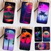 Чехол Retrowave с неоновыми пальмами для OPPO A78 A98 A58 A18 A96 A76 A16 A17 A77 A15 A5 A9 A74 A94 A52 A72 A53S A54S A57S