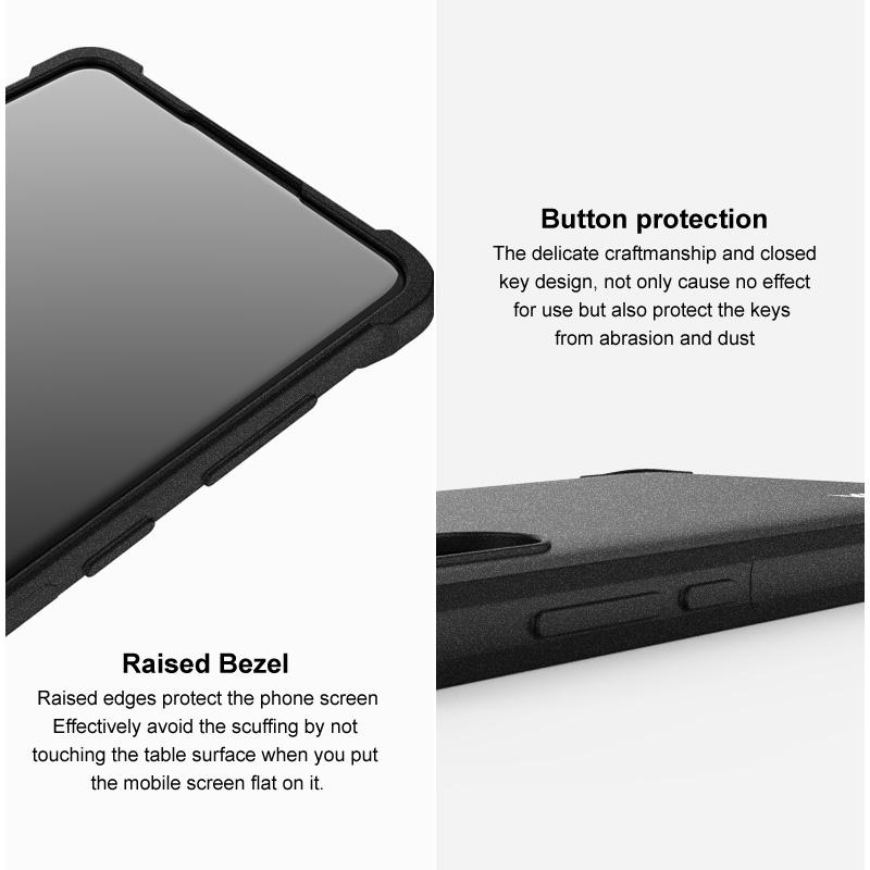 IMAK Для Xiaomi Redmi A3 4G/Poco C61 4G Чехол из ТПУ Матовый Чехол для телефона Защита углов с воздушной подушкой