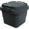 TRUSCO Trunk Cargo Storage Box Flat Top Specification 30L Black BLKCF-30