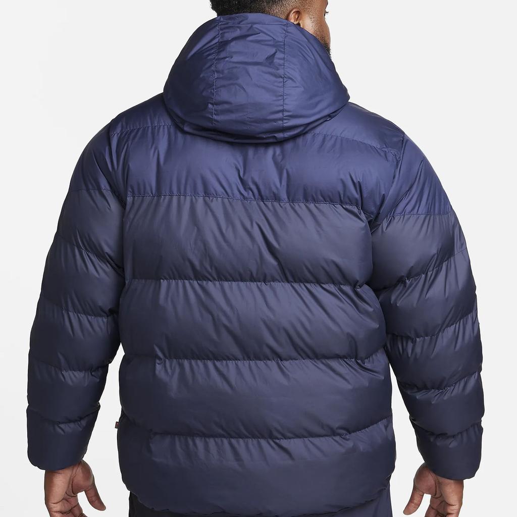 Nike Мужская пуховая куртка Windrunner с технологией Storm-FIT и утеплителем PrimaLoft®, морской синий FB8185-410