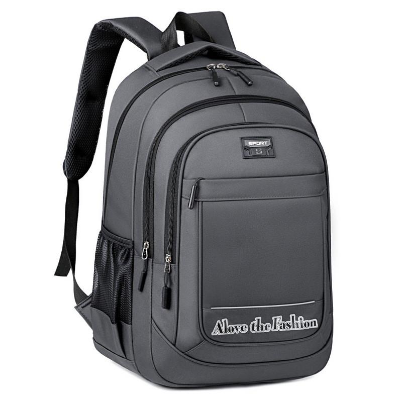 Вместительный студенческий дорожный рюкзак с тиснением в виде букв для подростков