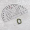 Land Navigation Protractor Map Reading for Camping Measuring