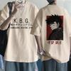 Футболка KGB Y2k Manga Hajime No Ippo Хип-хоп Футболка европейского размера Аниме Харадзюку Футболка Топы Мужчины Женщины Макуноучи Такамура Футболка Одежда