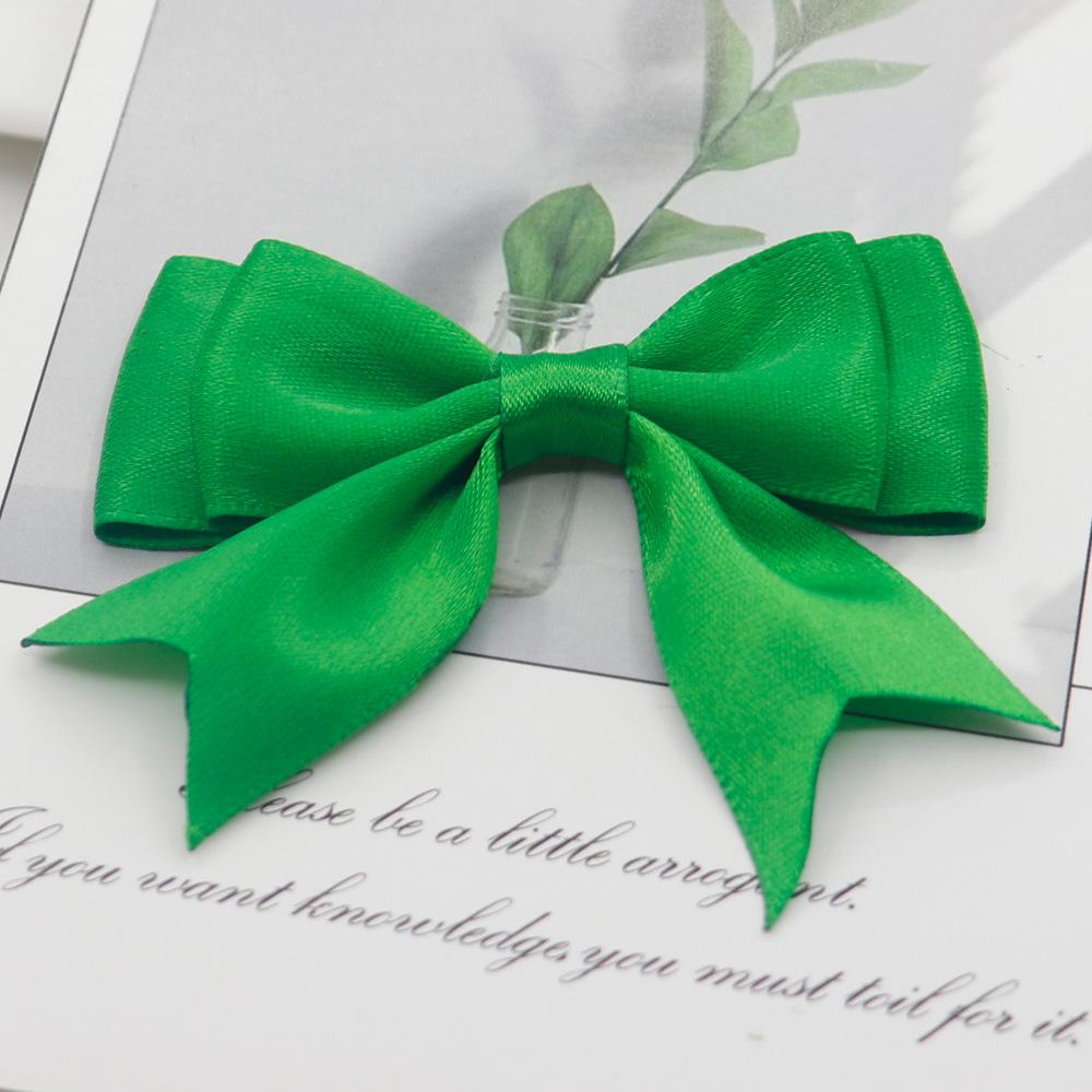 2,5 см полиэстер с двойным ласточкин хвостом бант на талию сделай сам цветок ручной работы