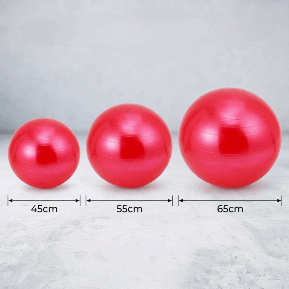 Anti-Burst Fitness Balls Thickened Exercise Ball Honeycomb Balls Balance Ball Home Gym