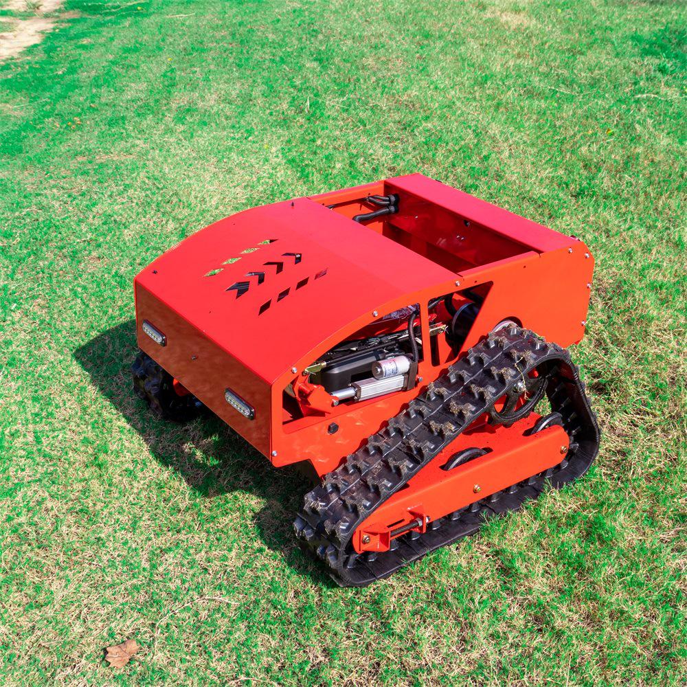 HT550A Crawler Remote Control Gasoline Lawn Mower for Thailand Orchards and Dam Reclamation