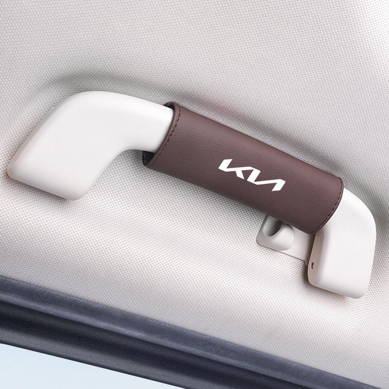 BXAOK1 1 шт. Чехол-защита от царапин на ручку крыши из ПУ-кожи Для Kia GT-Line KN Sportage Ceed Rio Picanto Sorento Soul Cerato Venga