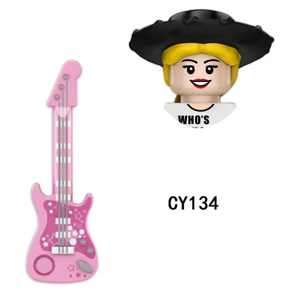 LG1015 Конструктор для девочек Знаменитые сборные кубики Принцесса Мини-куклы Фигурки Экшн Детские Милые Каваий Игрушки для Рождественских подарков