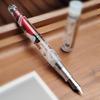 Поршневая перьевая ручка PENBBS 495 - Прозрачный акрил, большой объем, унисекс, для письма