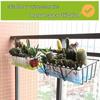 KEYSHEEL Balcony Hanging Planter Rack