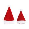 10Pcs Mini Santa Hat Wine Bottle Covers Plush Christmas Tableware Holder Velvet Lollipop