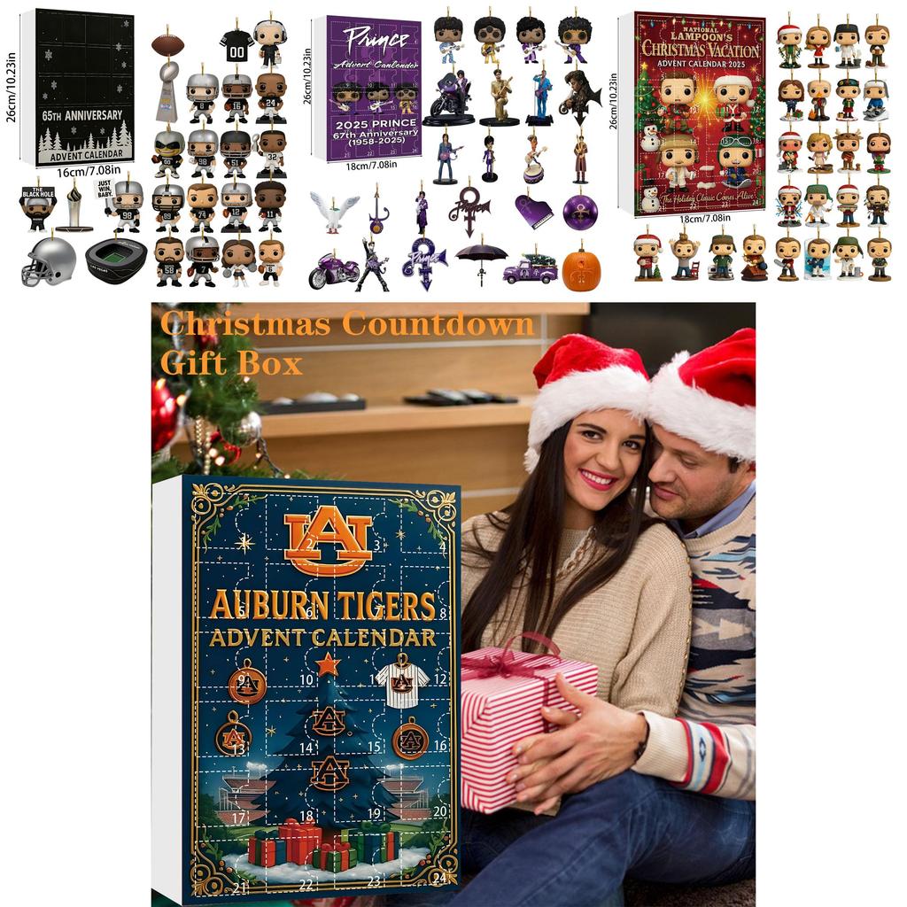 Арсенал Ливерпуль Футбол Акриловый Рождественский Блайнд Бокс Украшение на Елку с Мультяшными Персонажами для Праздничного Декора